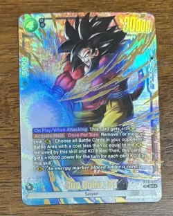 Son Goku : GT FB09-100 Alternate Art Dual Evolution Dragon Ball Card English - Image 1