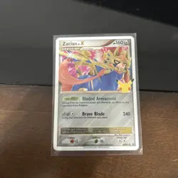 Zacian LV. X SWSH135 Holo Promo Card - 2019 Pokemon TCG Trading Card - Image 1