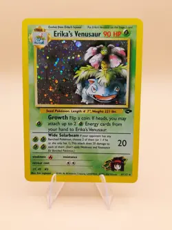 Erika's Venusaur Gym Challenge Holo Rare No. 4/132 Pokemon Card - 2000 - Image 1