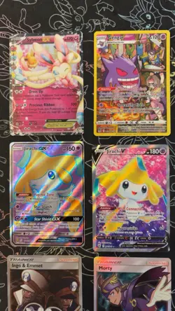 Modern Pokemon Card Lot Gengar TG06/TG30 Sylveon RC21 Tag Team Raichu GX - Image 3
