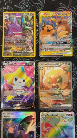 Modern Pokemon Card Lot Gengar TG06/TG30 Sylveon RC21 Tag Team Raichu GX - Image 4