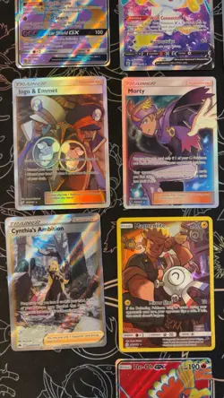 Modern Pokemon Card Lot Gengar TG06/TG30 Sylveon RC21 Tag Team Raichu GX - Image 5