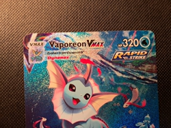Pokemon Vaporeon VMAX SWSH182 Promo Card NM Condition - Image 4