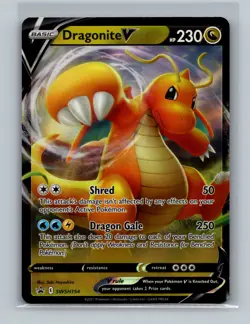 Dragonite V SWSH154 – SWSH Black Star Promo - Pokemon Card - Near Mint - Image 1