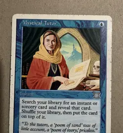 Mystical Tutor, 6th edition, LP Magic the Gathering MTG - Image 5