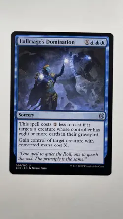 MTG Zendikar Rising Lullmage's Domination 066/280 Magic the Gathering - Image 1