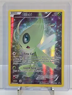 Celebi XY111 Black Star Promo Mythical Pokemon Collection 2016 Holo Pokemon NM - Image 1