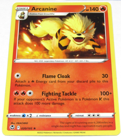 Arcanine Growlithe Pokemon TCG Lot 3 Cards Fire Type Mixed Sets Rare Common - Image 4