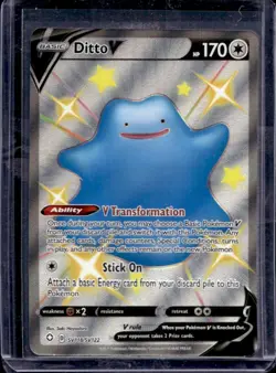 2021 Pokemon SWSH Shining Fates Ditto V Shiny Vault #SV118/SV122 - Image 1