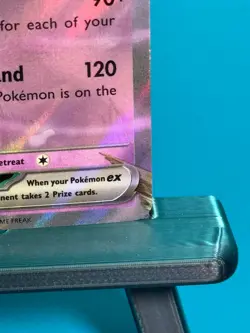 Pokemon TCG 151 Error No Star Pattern – Alakazam ex 050 Black Star Promo - Image 4