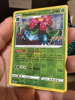 POKEMON GO - Venusaur - 003/078 - Holo Rare - Reverse Holo - NM - Image 2