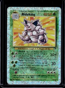 2002 Pokemon Legendary Nidoking Reverse Holo #31/110 - Image 1