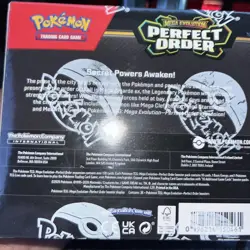 PERFECT ORDER Pokemon Mega Evolution Booster Box Sealed - Image 2