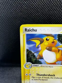 Pokemon Raichu EX Holon Phantoms Reverse Holo 51/110 VLP EXCELLENT - Image 2
