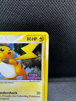 Pokemon Raichu EX Holon Phantoms Reverse Holo 51/110 VLP EXCELLENT - Image 3