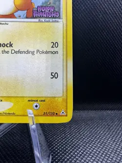 Pokemon Raichu EX Holon Phantoms Reverse Holo 51/110 VLP EXCELLENT - Image 5