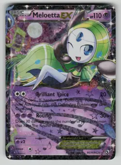 Meloetta EX RC11/RC25 Legendary Treasures: Radiant Collection Pokemon HP - Image 1
