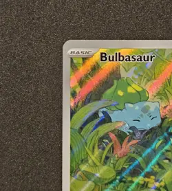 Pokemon Scarlet & Violet 151 Bulbasaur 166/165 Illustration Rare Holo - Image 3