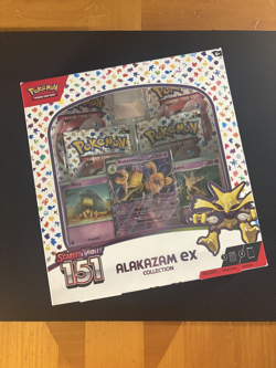 Pokemon TCG Scarlet and Violet 151 Alakazam ex Collection Box - Sealed - Image 1