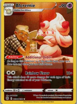 Alcremie TG08/TG30 Holo Brilliant Stars Trainer Gallery Pokemon NM - Image 1