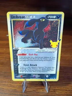 Pokemon Celebrations Umbreon Gold Star Classic Collection 17/17 MINT - Image 1
