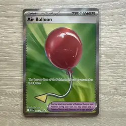 Pokemon: Air Balloon 166/132 Mega Evolutions Full Art Trainer NM - Image 1