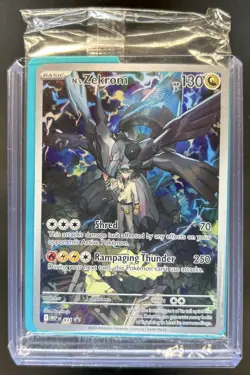 2025 Pokemon MEP Black Star Promos N's Zekrom #031 - Image 1