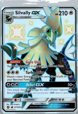 Silvally GX SV79/SV94 Shiny GX Rare Hidden Fates Shiny Vault Pokemon Holo NM - Image 1