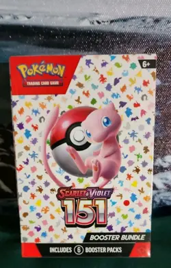 Pokemon TCG Scarlet & Violet 151 Booster Bundle Sealed New (6 packs) - Image 1
