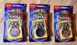 Pokemon 3x Raikou Checklane Blister Sealed XY Evolutions Booster Packs Lot - Image 1