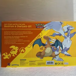 Pokemon TCG Reshiram & Charizard-GX Sealed Premium Collection Box - Image 2