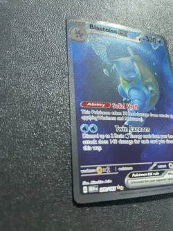 Pokemon - Blastoise Ex 200/165 Special Illustration Rare SV Scarlet & Violet 151 - Image 4