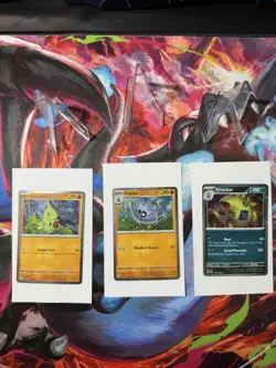 Pokemon TCG Larvitar Pupitar Tyranitar - Cosmo Holo - Image 4