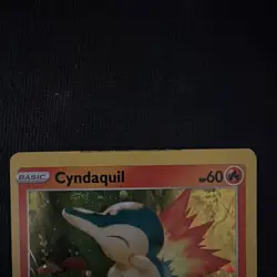 Pokemon Cyndaquil SWSH221 SWSH Promo Holo Factory Miscut - Image 3
