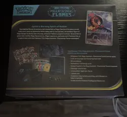 Phantasmal Flames Pokemon TCG ETB Elite Trainer Box New Factory Sealed - Image 3