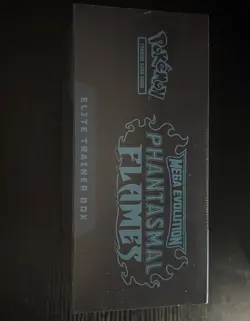Phantasmal Flames Pokemon TCG ETB Elite Trainer Box New Factory Sealed - Image 5
