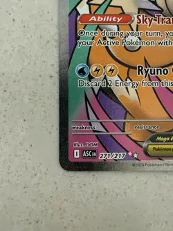 2026 POKEMON ASCENDED HEROES #271/217 MEGA DRAGONITE EX ATTACK RARE - Image 5