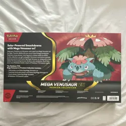 Pokemon Mega Venusaur EX Premium Collection Box 2016 Promo Collectors Edition - Image 2
