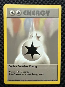 Pokemon, Double Colorless Energy, Base Set 96/102 - NM - Image 1