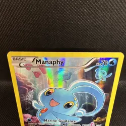 Manaphy XY113 Pokemon TCG XY Black Star Promo Holo - Image 2