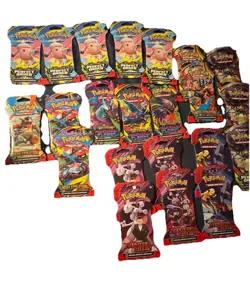 🔥 Huge Pokemon Sealed Booster Pack Lot – 20+ Packs Mixed Sets 🔥 - Image 1