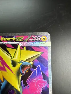 Mega Manectric ex 158/132 Ultra Rare Mega Evolution Pokemon Near Mint - Image 4