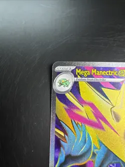 Mega Manectric ex 158/132 Ultra Rare Mega Evolution Pokemon Near Mint - Image 5