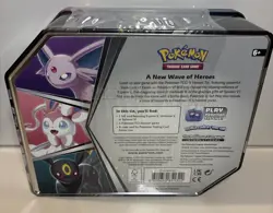 Pokemon TCG Sylveon V Heroes Tin Brand New Factory Sealed 820650851322 - Image 2