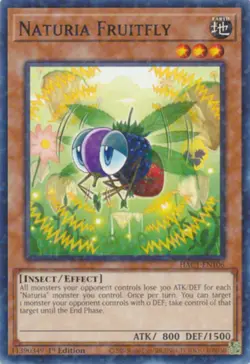 Naturia Fruitfly - HAC1-EN106 - Common - 1st Edition (Duel Terminal) NM Yugioh H - Image 1