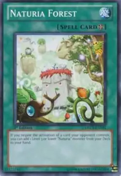 Naturia Forest - DREV-EN051 - Common - 1st Edition NM Yugioh Duelist Revolution - Image 1