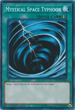 Mystical Space Typhoon - YS17-EN024 - Common - 1st Edition DMG Yugioh Starter De - Image 1