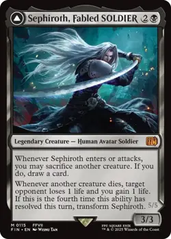 Sephiroth, Fabled SOLDIER Final Fantasy Reg - Image 1