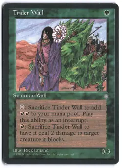 Tinder Wall 158 - ICE: Ice Age MP MTG TCG - Image 1