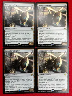 MTG 4X Smuggler's Copter X4 Kaladesh & Kamigawa Magic - NM - Image 1